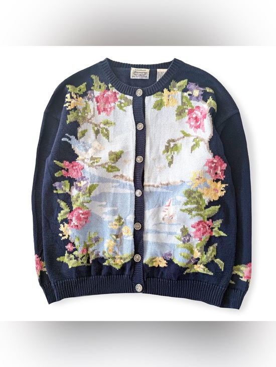 Tops - Northern Treasures 90s Floral Cardigan